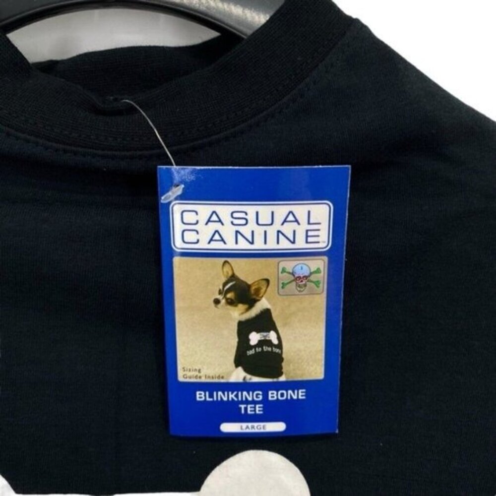 Casual Canine Bad To The Bone Dog Shirt Large - Picture 5 of 11